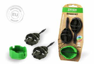ZFISH Sada Method Feeder Spider Large Set 90,100g + Formička
