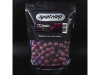 Squat Carp Active Boilies BLOODY MULBERRY