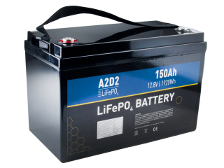 A2D2 baterie LiFePO4 12,8V 150Ah M8 (Gotion cells)